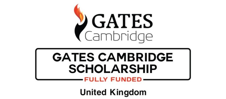 Gates Cambridge Scholarship 2024/2025
